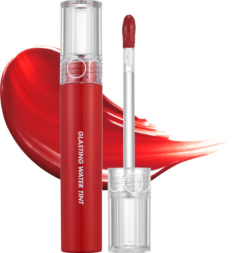 rom&nd [rom&nd] Glasting Water Tint 8 colors | Vivid color, Glossy Finish, Long-lasting, moisturizing, Highlighting, Natural-beauty | Lip Tint for Daily Use, K-beauty | 4g/0.14oz No.02 RED DROP - Image 1